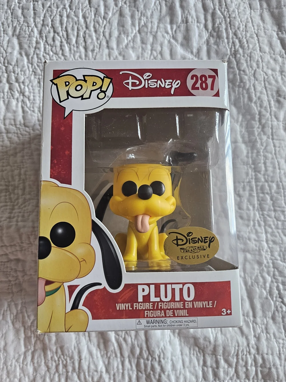 Disney Pluto Yellow Vinyl Figure (Exclusive) - Funko POP! Style